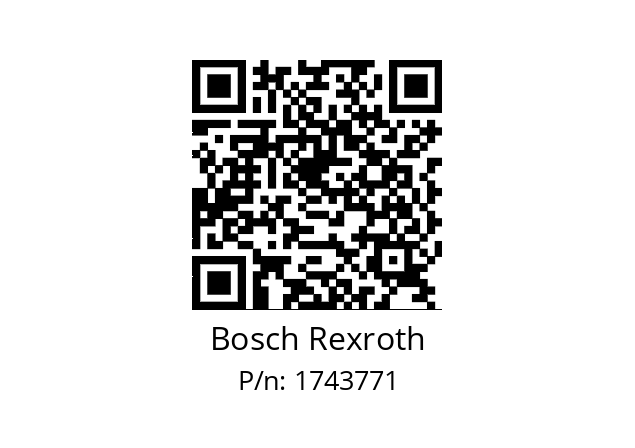   Bosch Rexroth 1743771