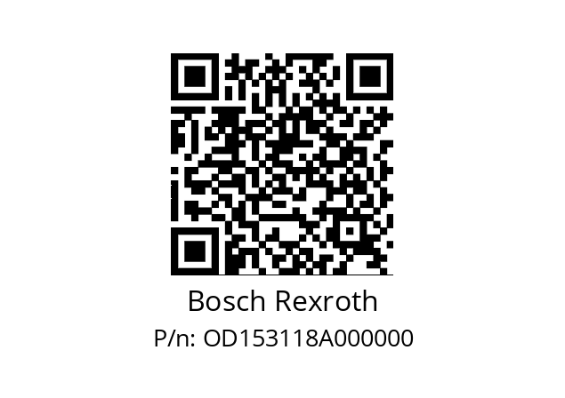   Bosch Rexroth OD153118A000000