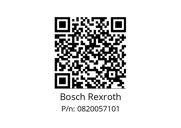   Bosch Rexroth 0820057101