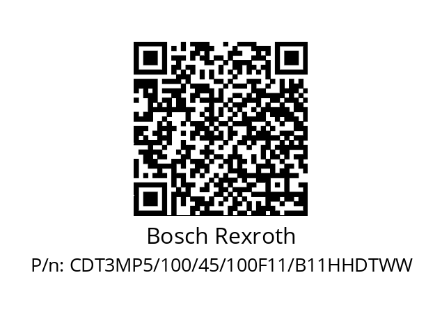   Bosch Rexroth CDT3MP5/100/45/100F11/B11HHDTWW