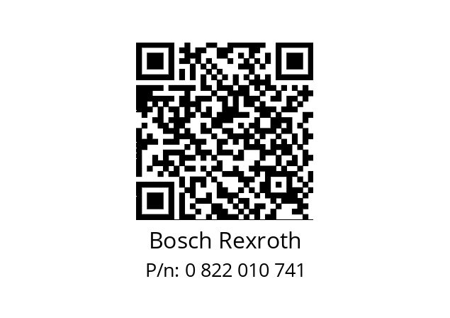   Bosch Rexroth 0 822 010 741