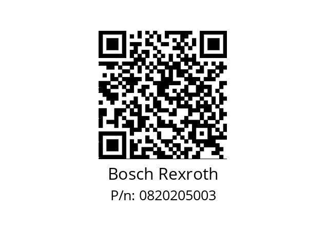   Bosch Rexroth 0820205003