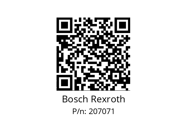   Bosch Rexroth 207071