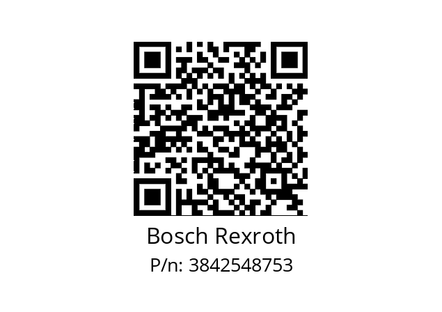   Bosch Rexroth 3842548753