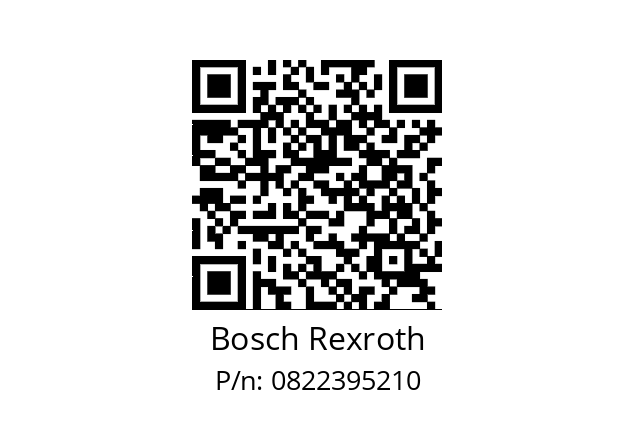   Bosch Rexroth 0822395210