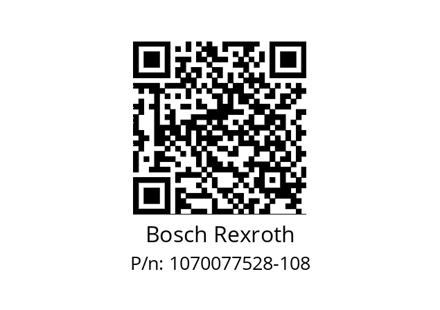   Bosch Rexroth 1070077528-108