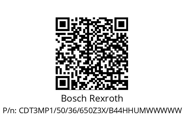   Bosch Rexroth CDT3MP1/50/36/650Z3X/B44HHUMWWWWW