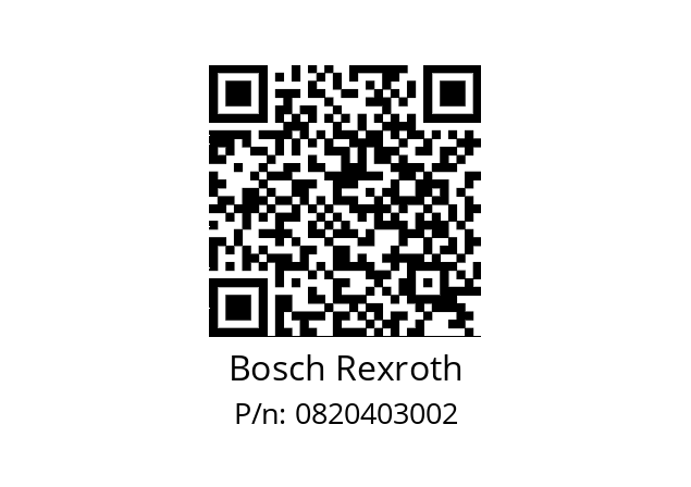   Bosch Rexroth 0820403002