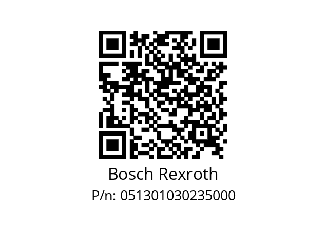   Bosch Rexroth 051301030235000