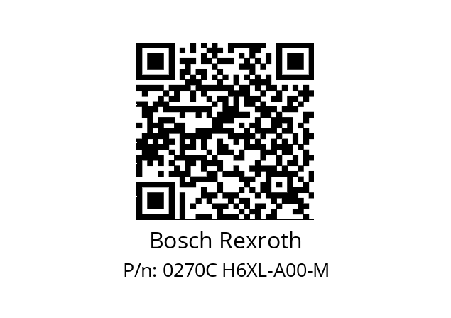   Bosch Rexroth 0270C H6XL-A00-M