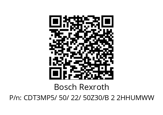   Bosch Rexroth CDT3MP5/ 50/ 22/ 50Z30/B 2 2HHUMWW