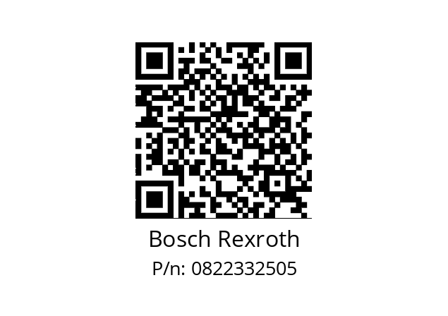   Bosch Rexroth 0822332505