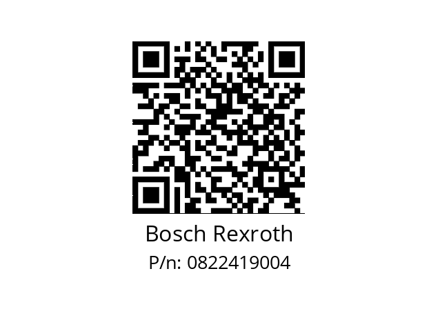   Bosch Rexroth 0822419004