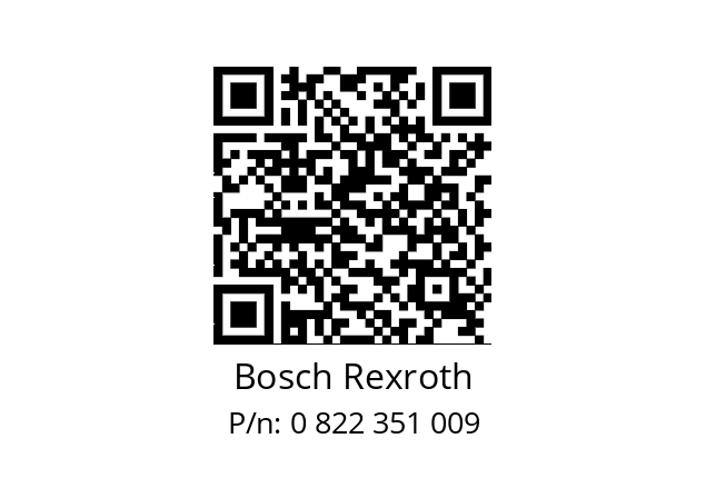   Bosch Rexroth 0 822 351 009