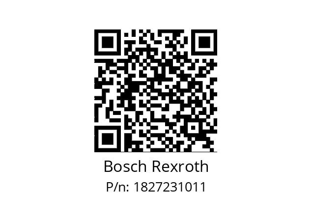   Bosch Rexroth 1827231011