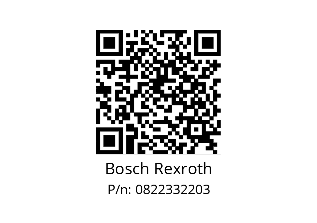   Bosch Rexroth 0822332203