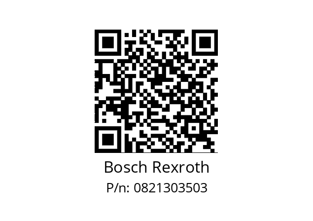   Bosch Rexroth 0821303503