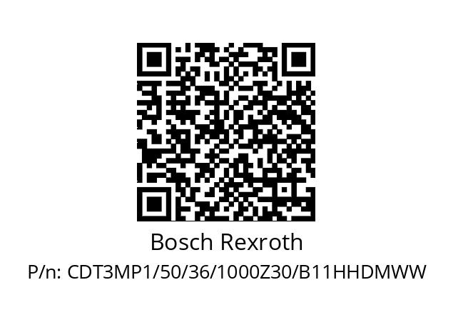   Bosch Rexroth CDT3MP1/50/36/1000Z30/B11HHDMWW