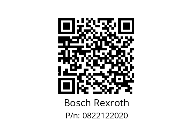   Bosch Rexroth 0822122020