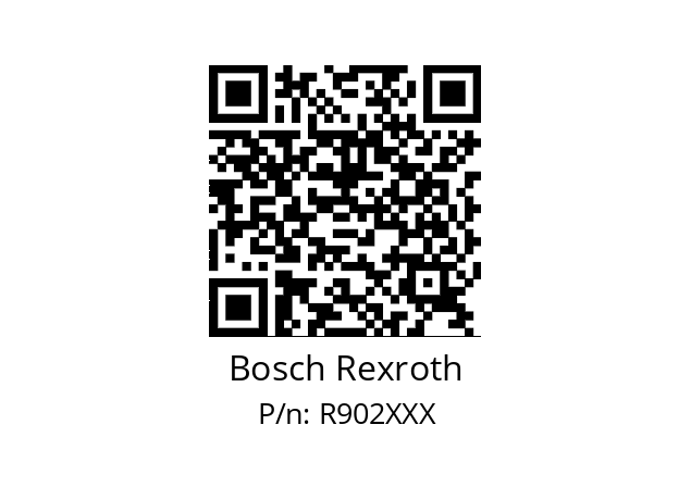   Bosch Rexroth R902XXX