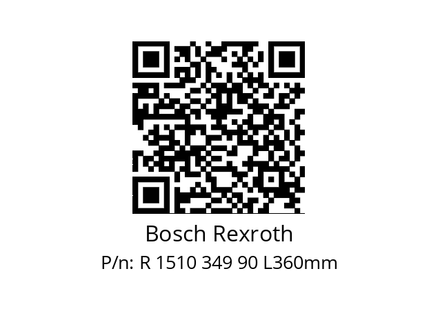   Bosch Rexroth R 1510 349 90 L360mm