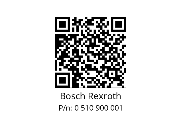   Bosch Rexroth 0 510 900 001