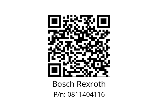   Bosch Rexroth 0811404116