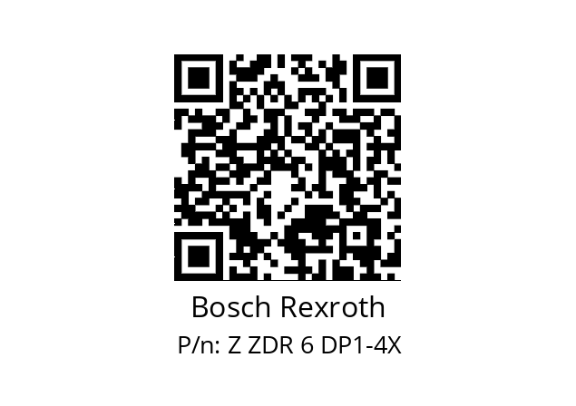   Bosch Rexroth Z ZDR 6 DP1-4X