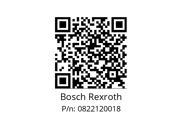   Bosch Rexroth 0822120018