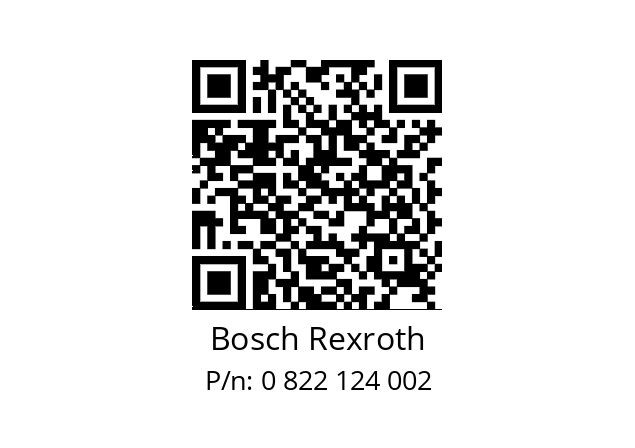   Bosch Rexroth 0 822 124 002