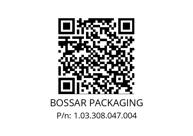   BOSSAR PACKAGING 1.03.308.047.004