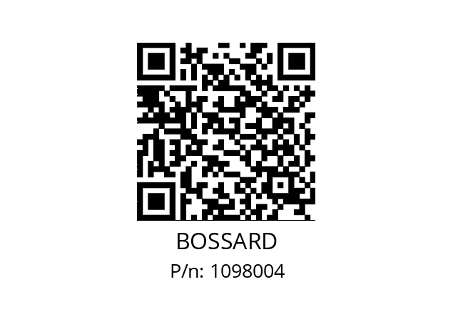   BOSSARD 1098004