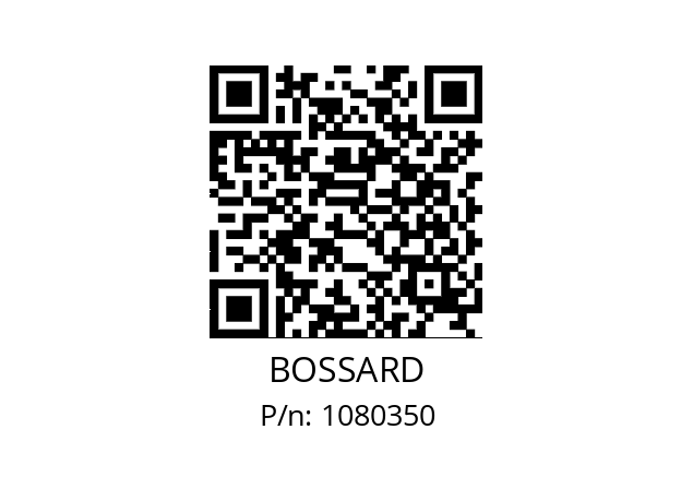   BOSSARD 1080350