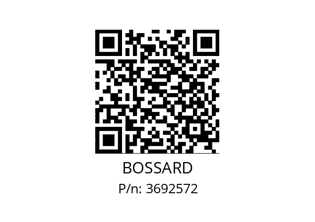   BOSSARD 3692572