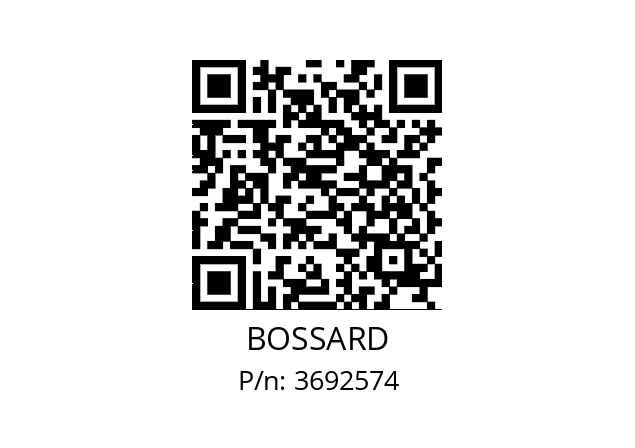   BOSSARD 3692574