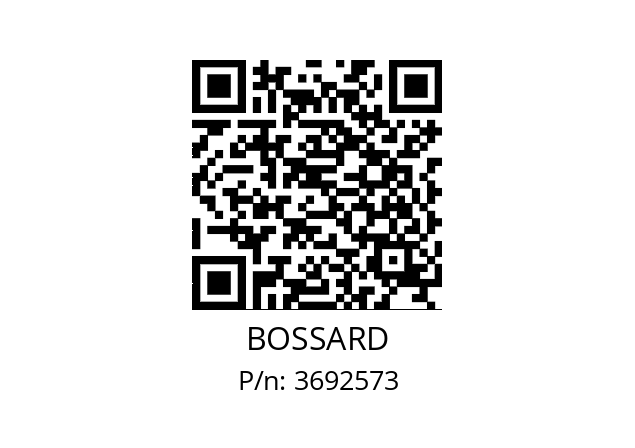   BOSSARD 3692573