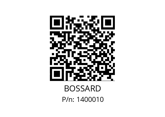   BOSSARD 1400010