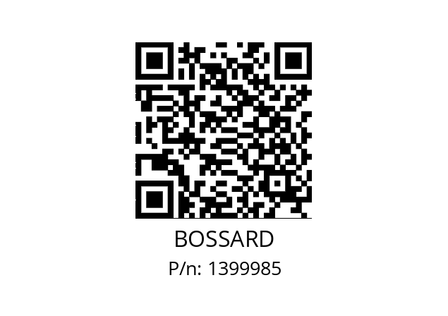   BOSSARD 1399985