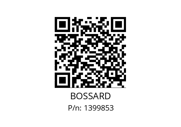   BOSSARD 1399853