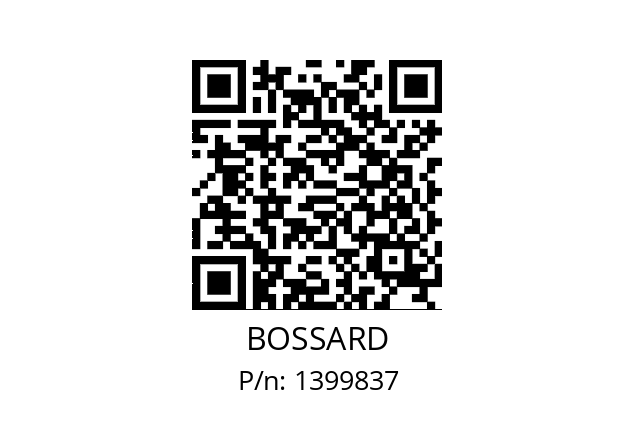   BOSSARD 1399837