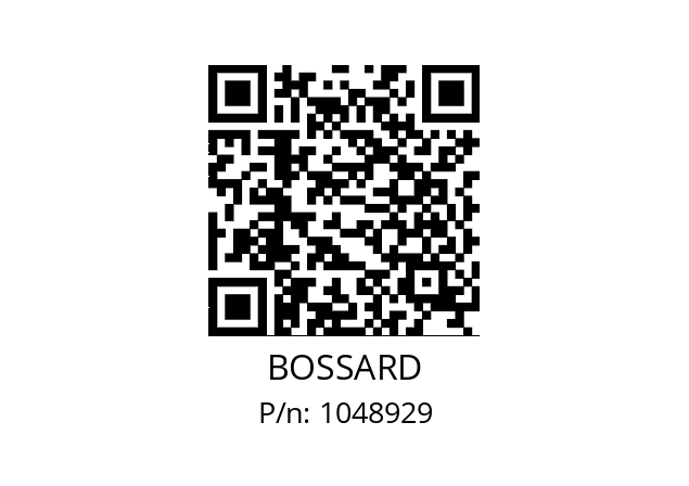   BOSSARD 1048929