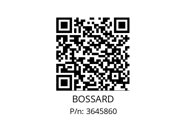   BOSSARD 3645860