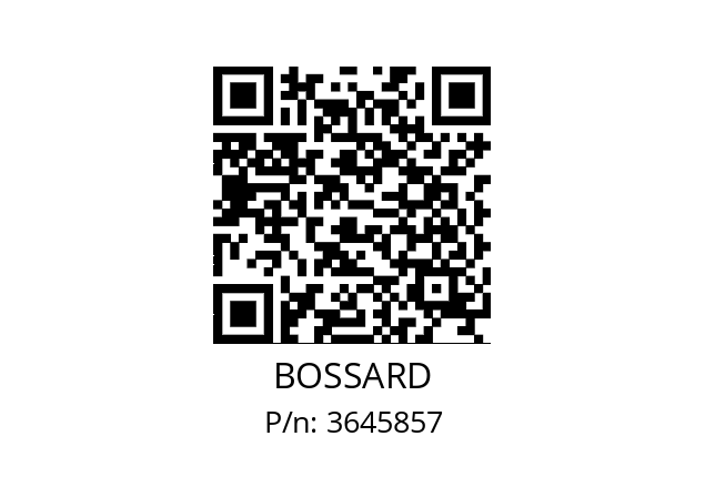   BOSSARD 3645857