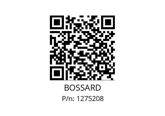   BOSSARD 1275208