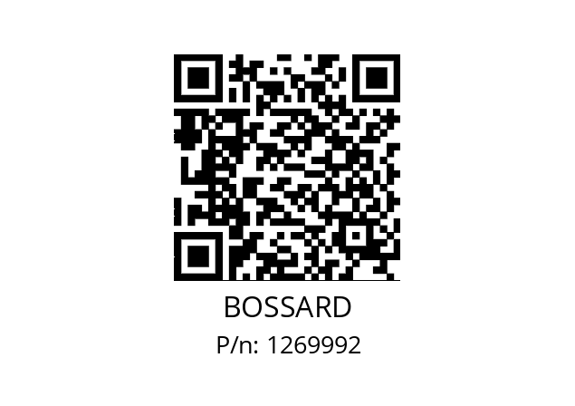   BOSSARD 1269992