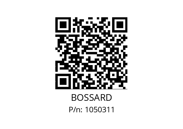   BOSSARD 1050311