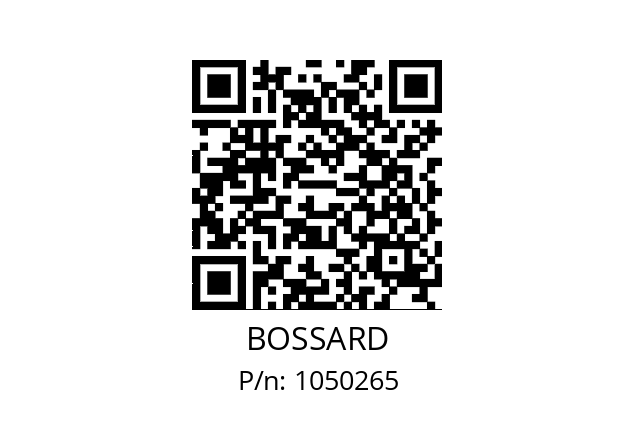   BOSSARD 1050265