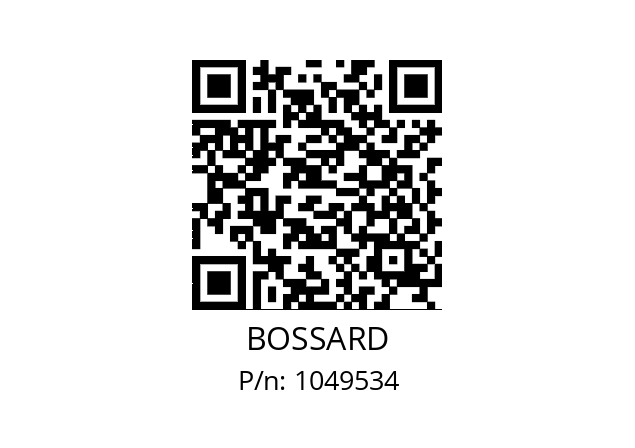   BOSSARD 1049534