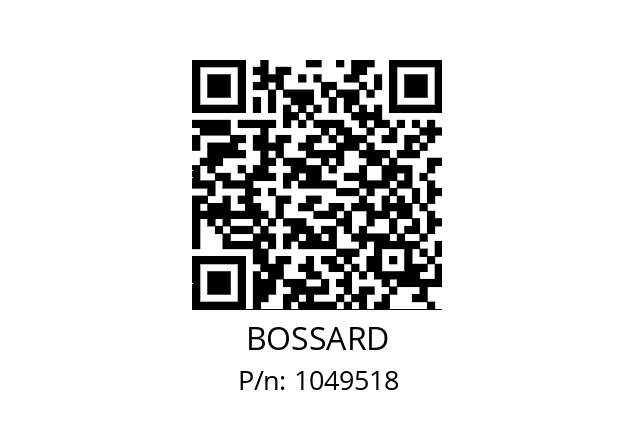   BOSSARD 1049518