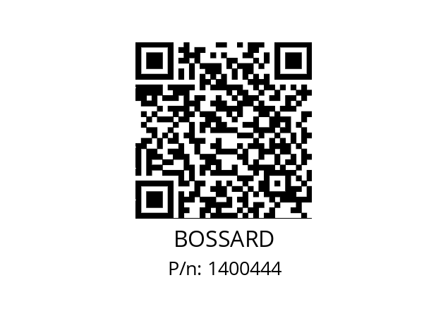   BOSSARD 1400444